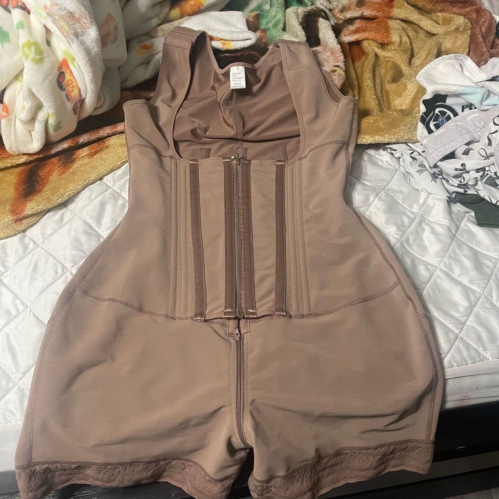 Brown Shapewear Bodysuit